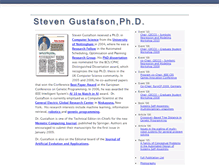 Tablet Screenshot of gustafsonresearch.com